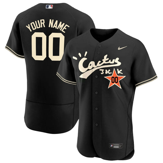 Camisa MLB Houston Cactus Jack Flex Base Jersey V2 – Stitched