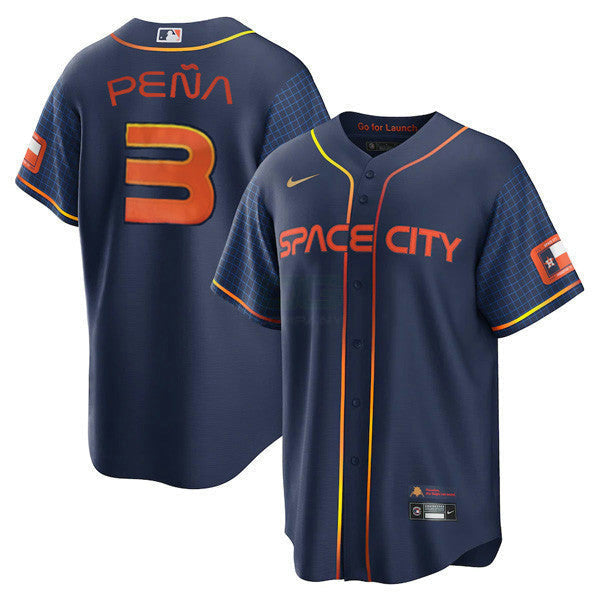 Camisa MLB Houston Cool Base Space City Jersey