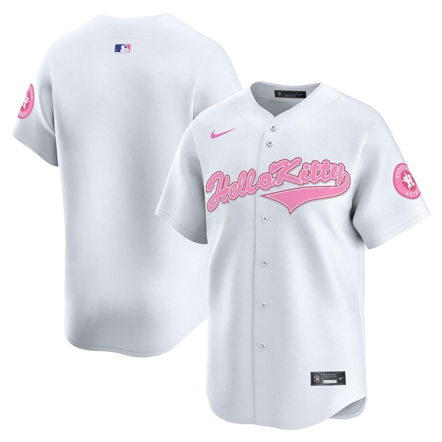 Camisa MLB Houston Flex Base Fan Made Jersey