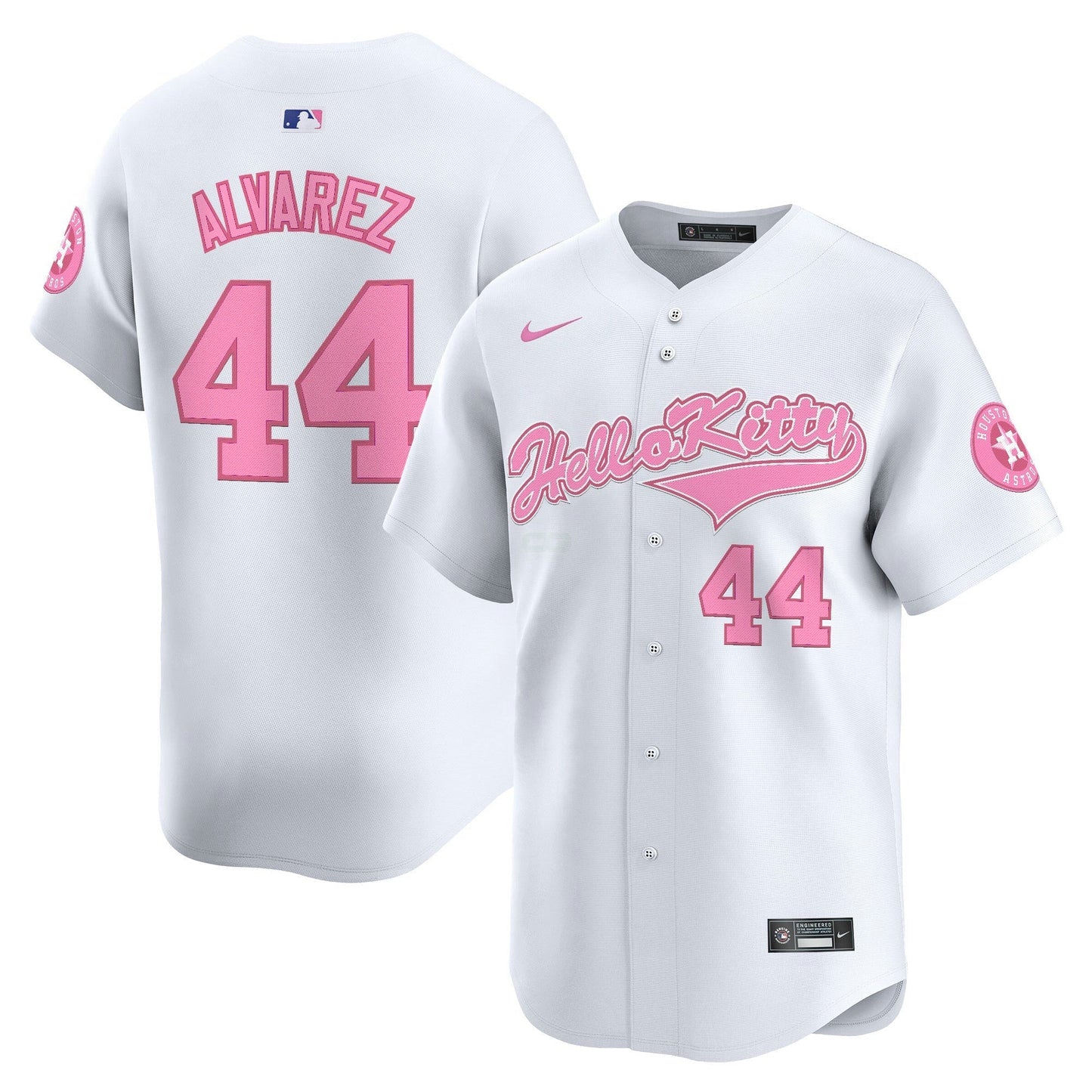 Camisa MLB Houston Flex Base Fan Made Jersey