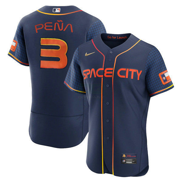 Camisa MLB Houston Flex Base Space City Jersey