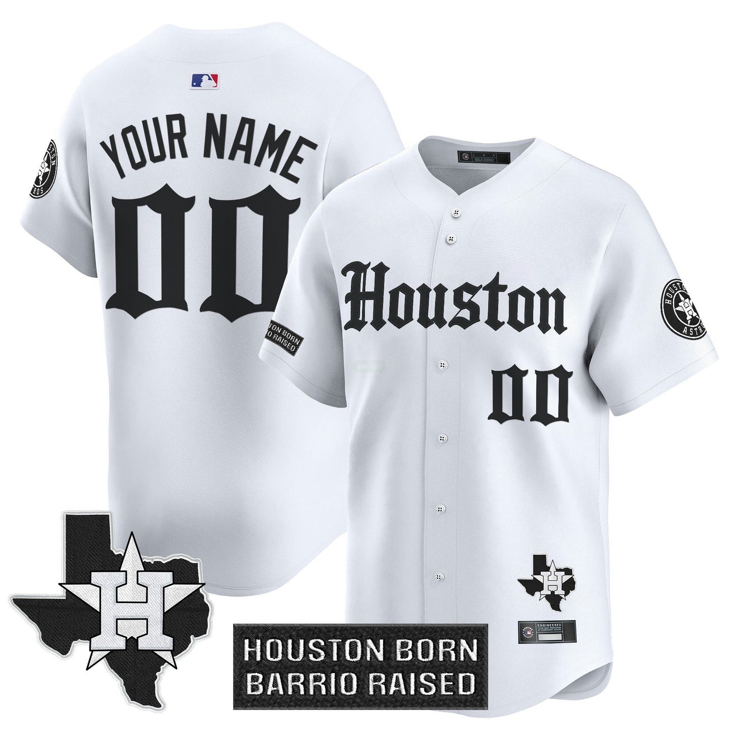 Camisa MLB Houston ‘Gothic Edition’ Vapor Premier Limited Jersey V2