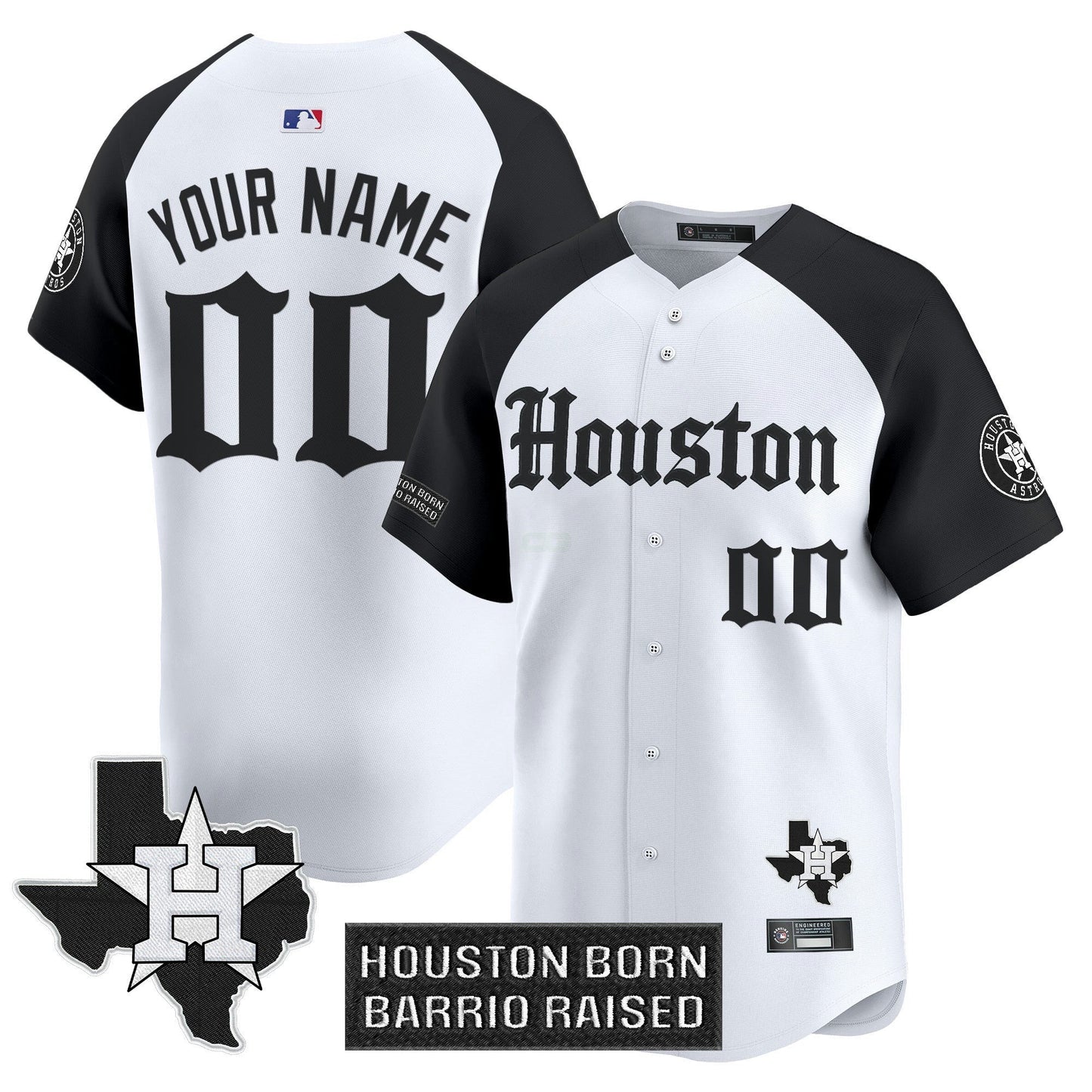 Camisa MLB Houston ‘Gothic Edition’ Vapor Premier Limited Jersey V2