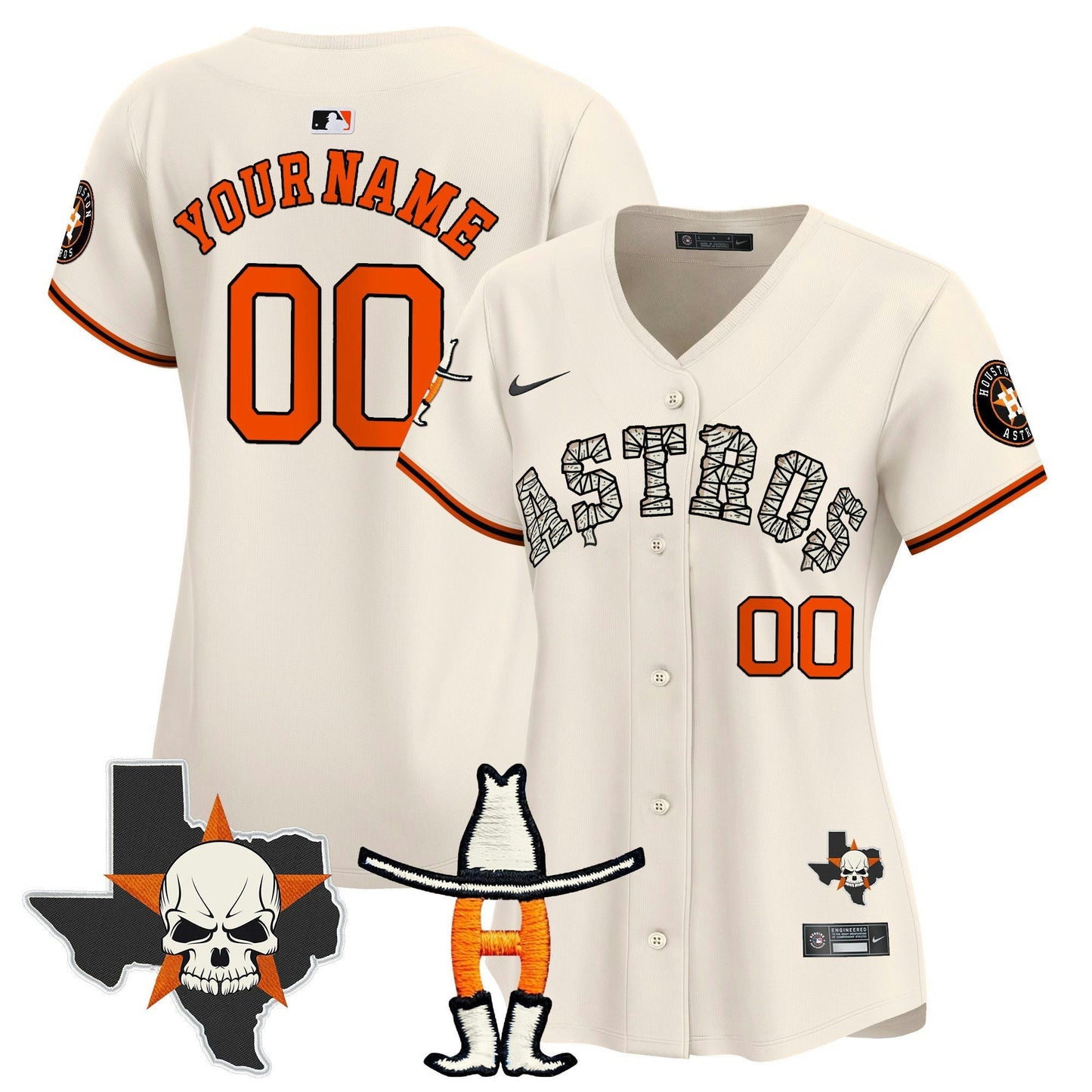Camisa MLB Houston Halloween Vapor Premier Limited Jersey