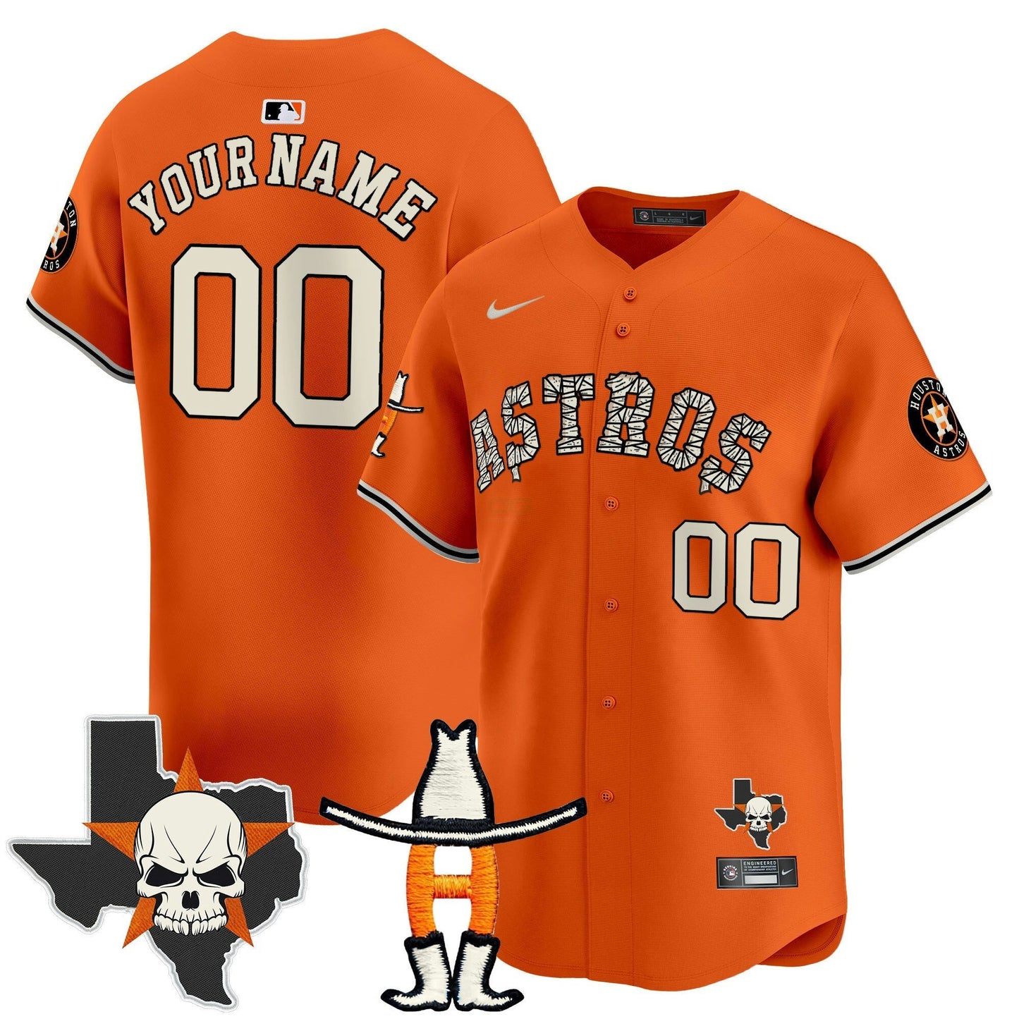 Camisa MLB Houston Halloween Vapor Premier Limited Jersey