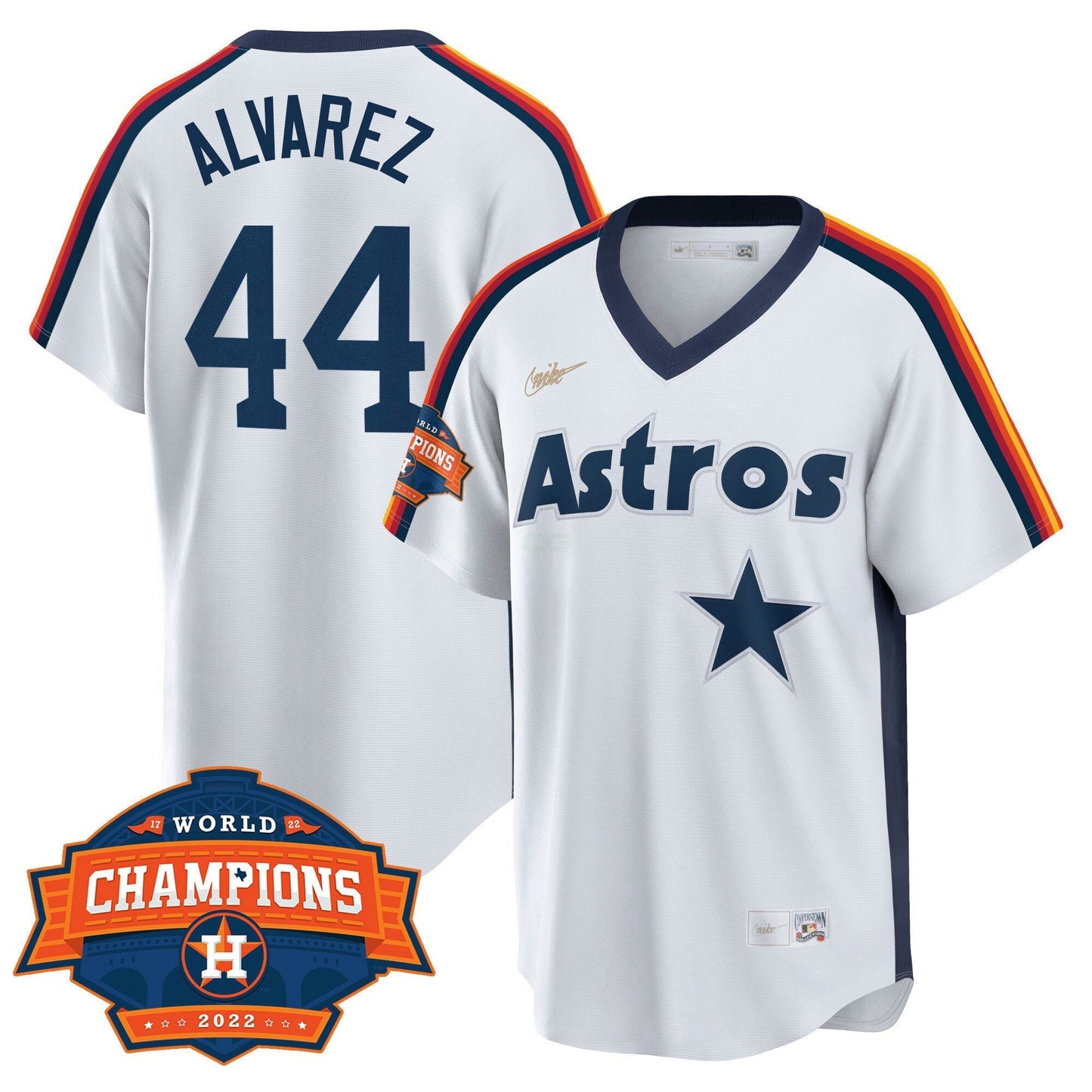 Camisa MLB Houston Home Cooperstown 2022 Champions Limited Player Jersey