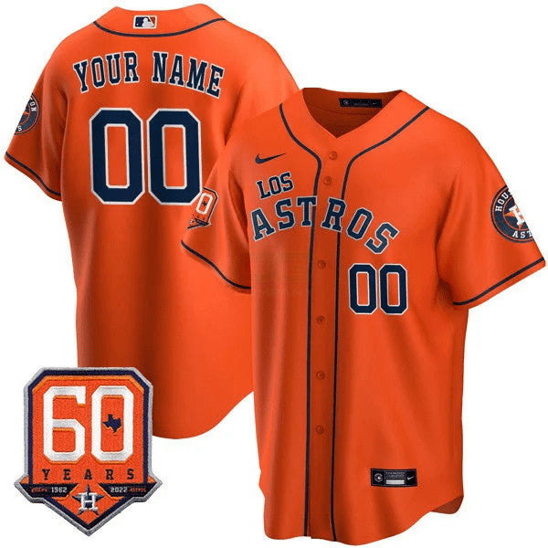 Camisa MLB Houston – “Los ” Hispanic Heritage 60th Anniversary Patch Jersey