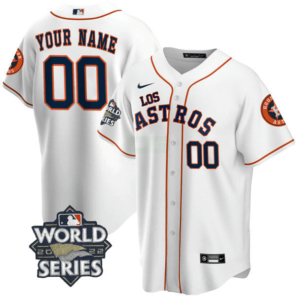 Camisa MLB Houston – “Los ” Hispanic Heritage World Series Patch Jersey