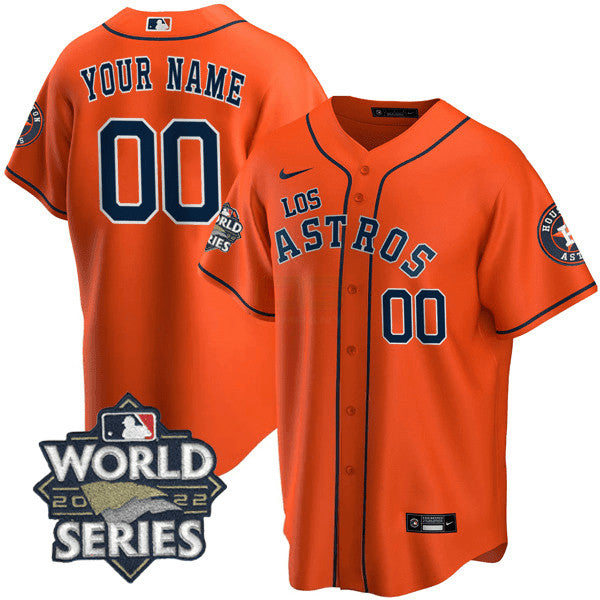 Camisa MLB Houston – “Los ” Hispanic Heritage World Series Patch Jersey