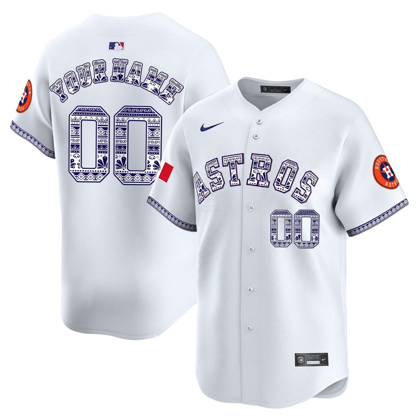 Camisa MLB Houston Mexico Vapor Premier Limited Jersey V2