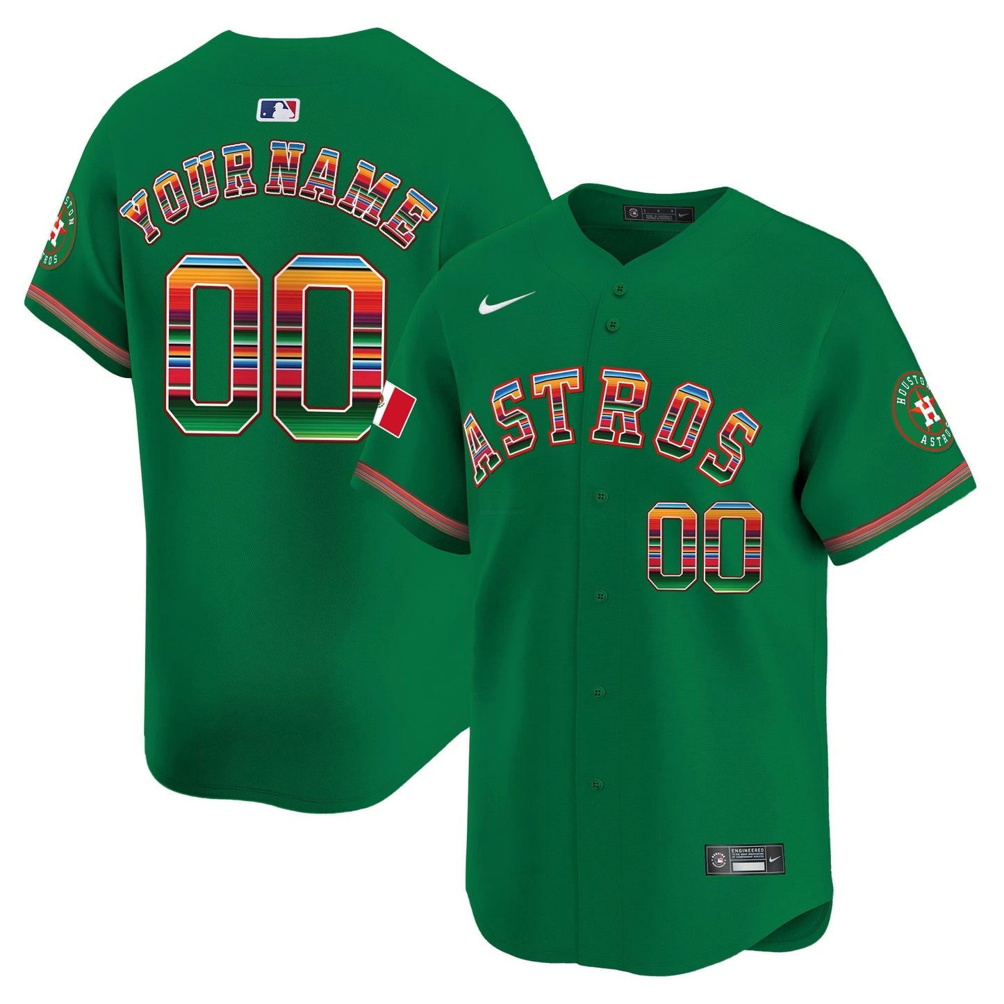 Camisa MLB Houston Mexico Vapor Premier Limited Jersey
