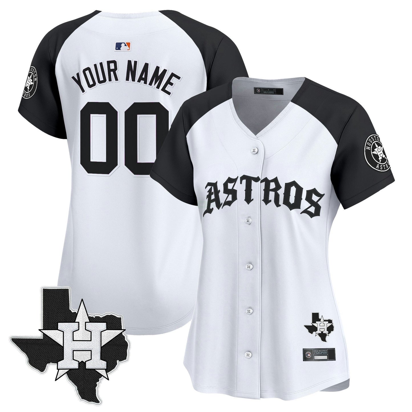 Camisa MLB Houston ‘Old English Edition’ Vapor Premier Limited Jersey