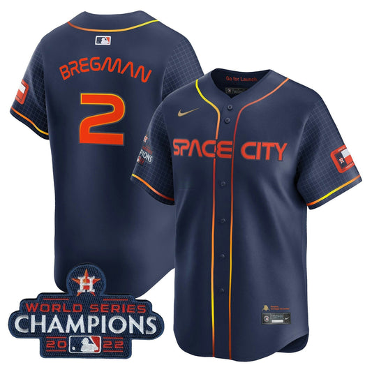Camisa MLB Houston Space City 2022 World Series Champions Vapor Premier Limited Jersey