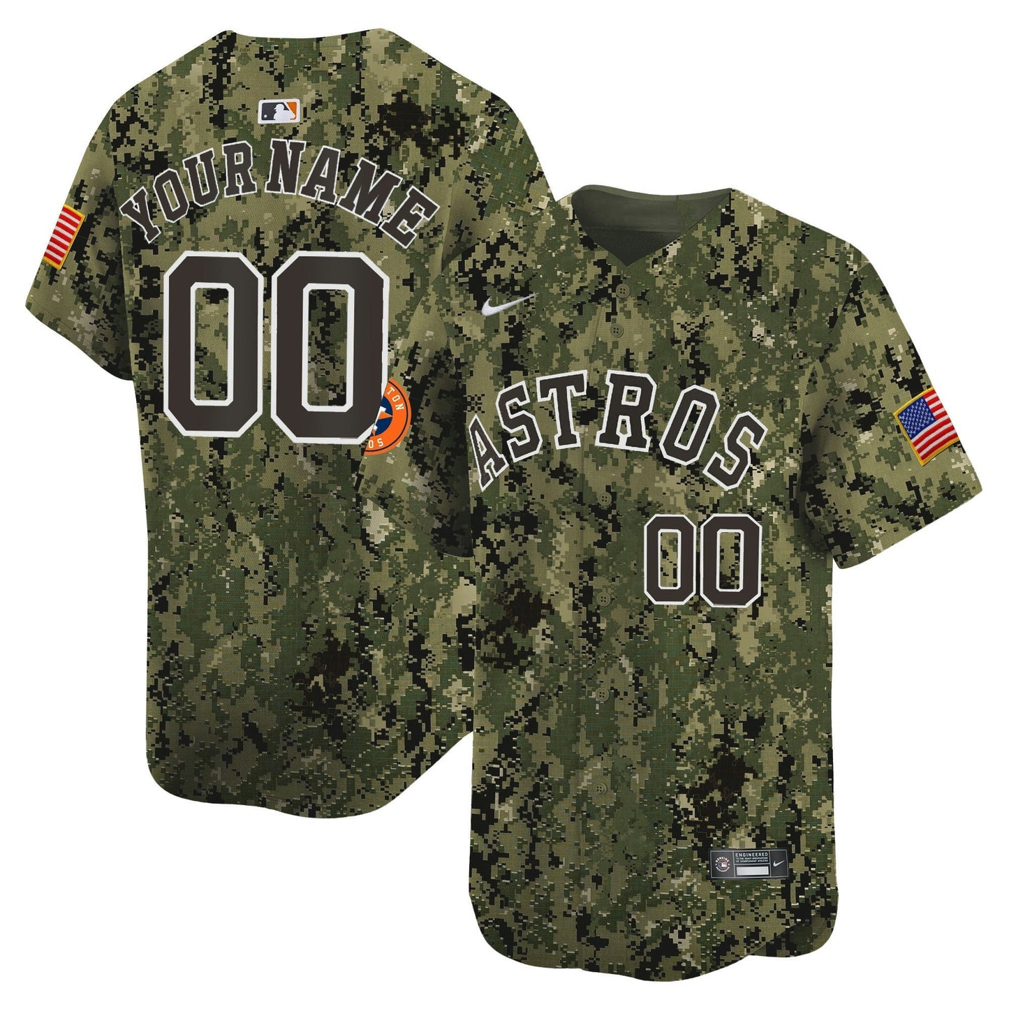 Camisa MLB Houston USMC Alternativa Vapor Premier Limited Jersey