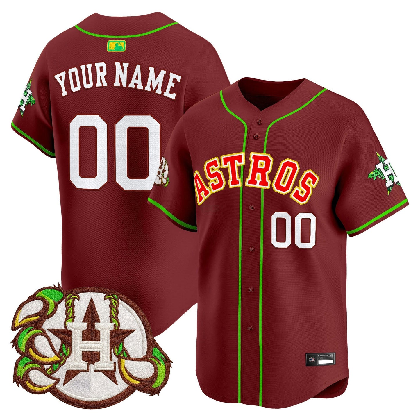 Camisa MLB Houston x Hopadillo Karbach Brewing Co. Vapor Premier Limited Jersey