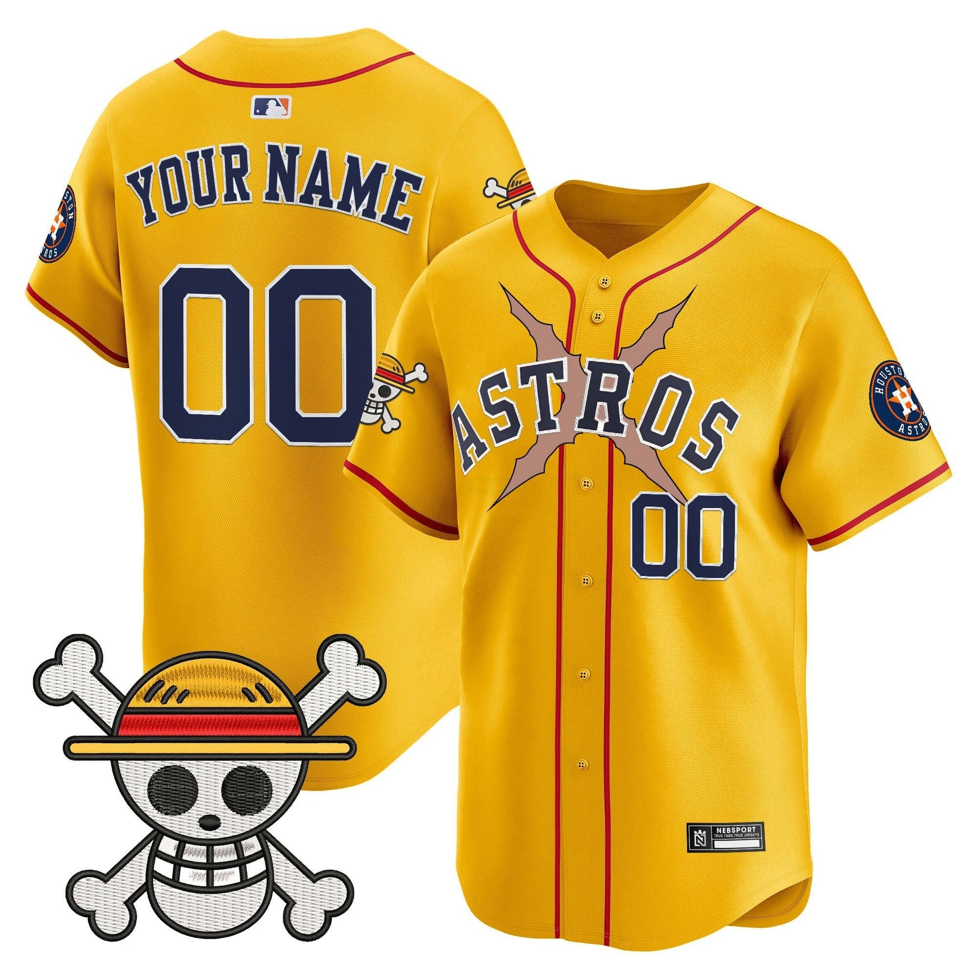 Camisa MLB Houston x One Piece 2025 Vapor Premier Limited Jersey