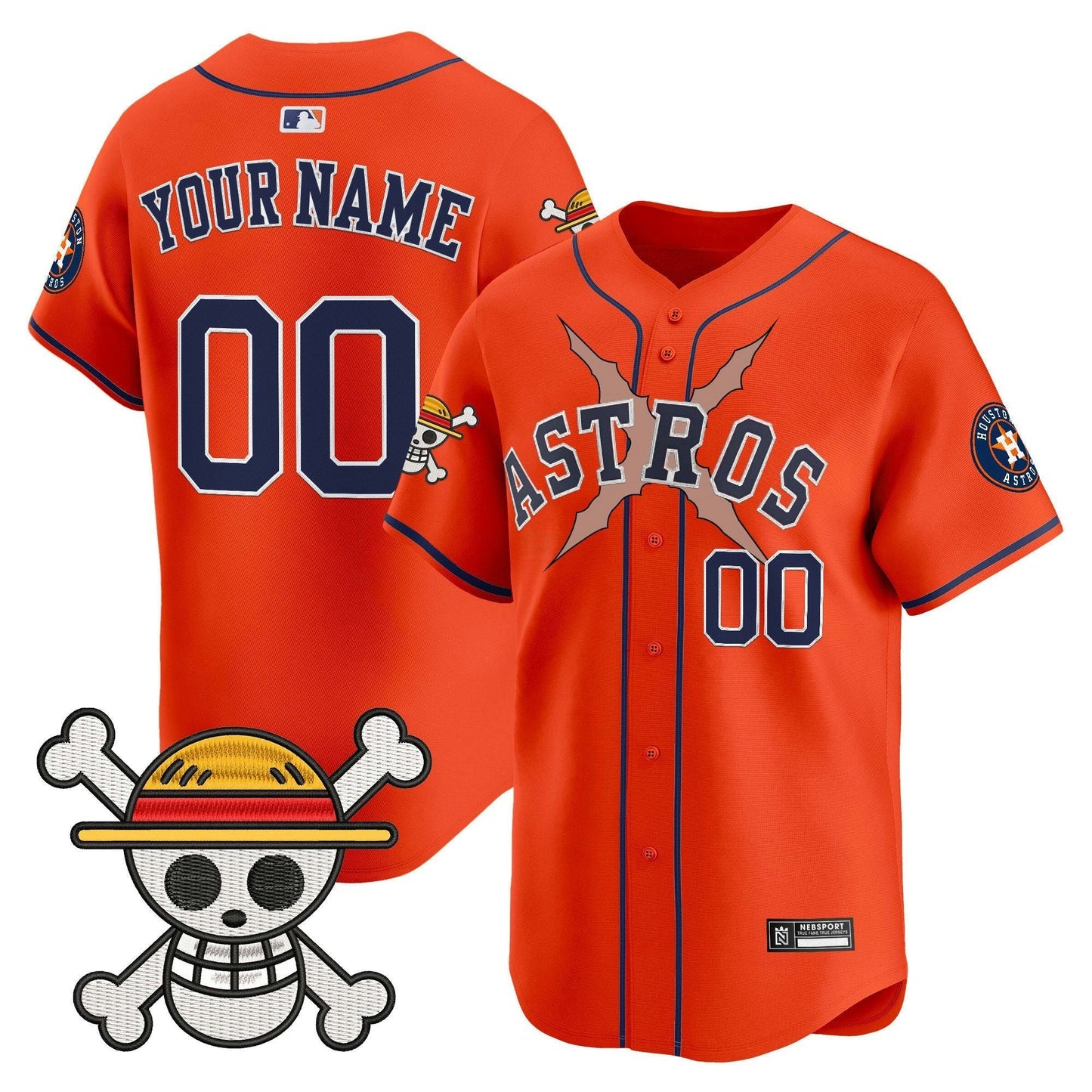 Camisa MLB Houston x One Piece 2025 Vapor Premier Limited Jersey