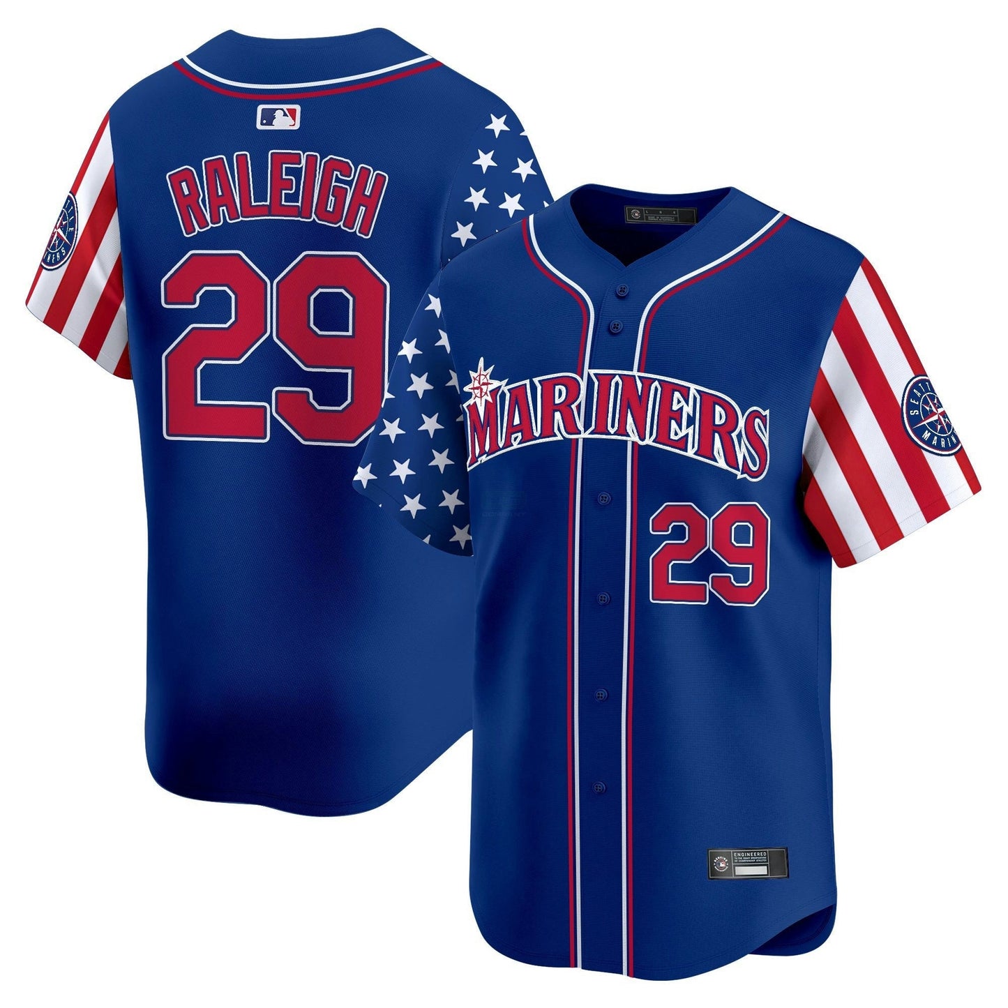 Camisa MLB Seattle Mariners Independence Day Limited Jersey