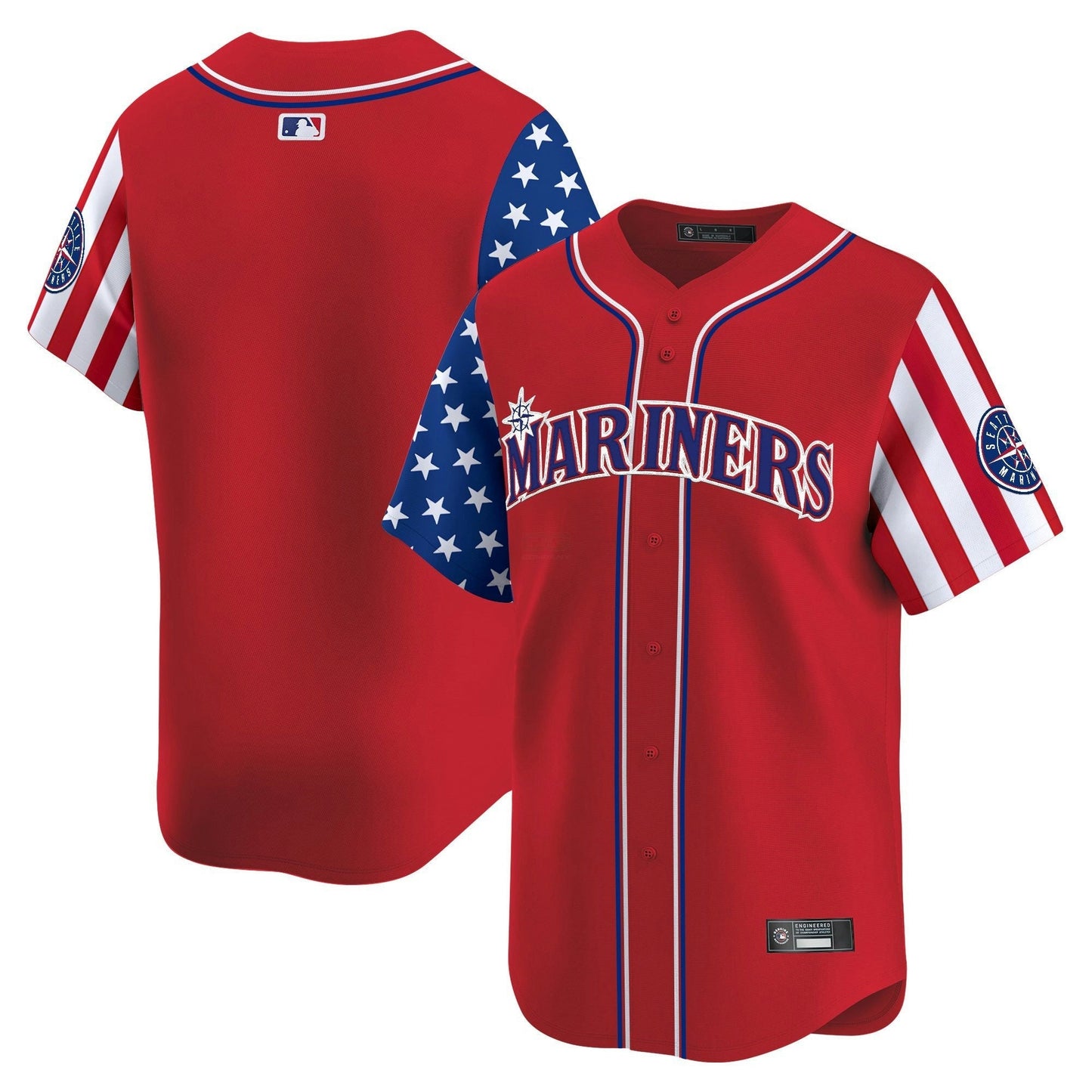 Camisa MLB Seattle Mariners Independence Day Limited Jersey