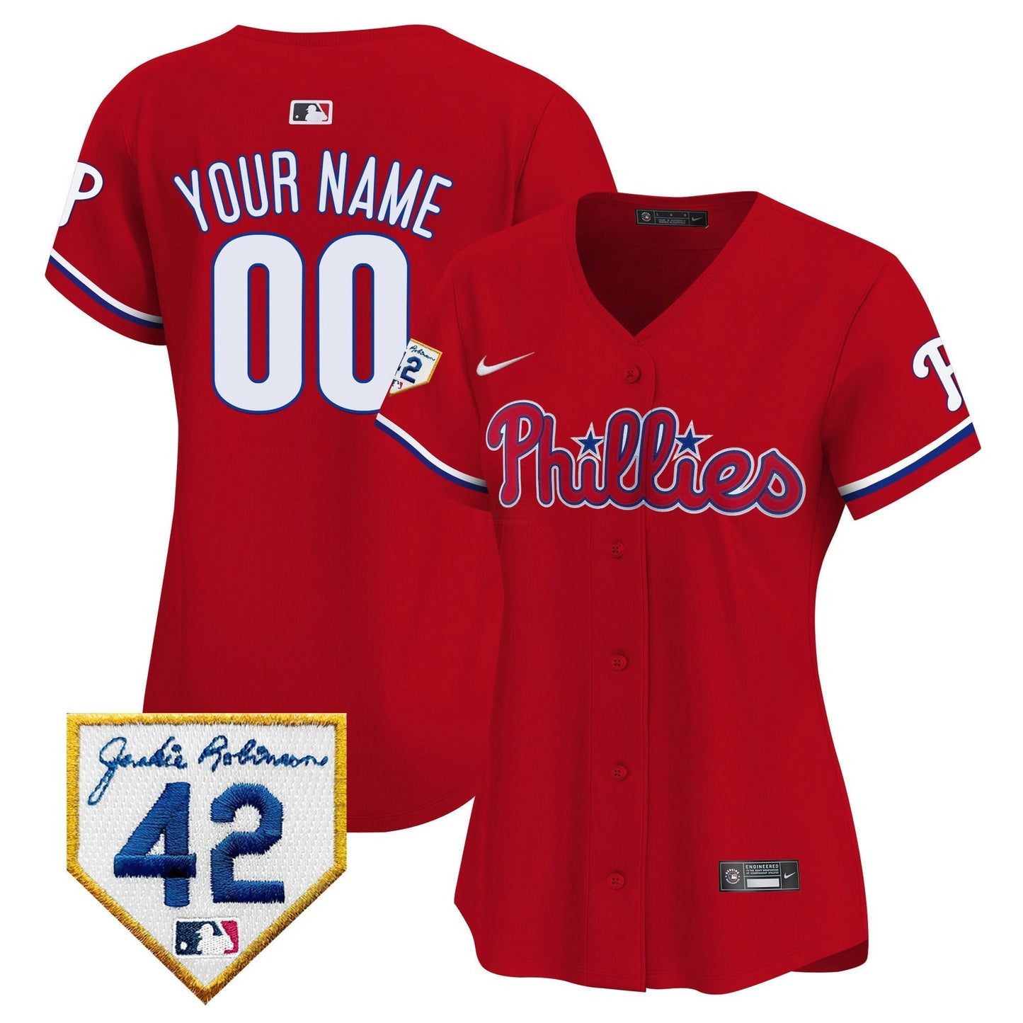 Camisa MLB Jackie 2024 Robinson Patch Vapor Premier Limited Jersey