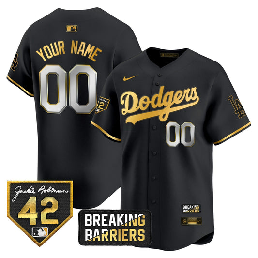 Camisa MLB Jackie Robinson Breaking Barriers Patch Vapor Premier Limited Jersey