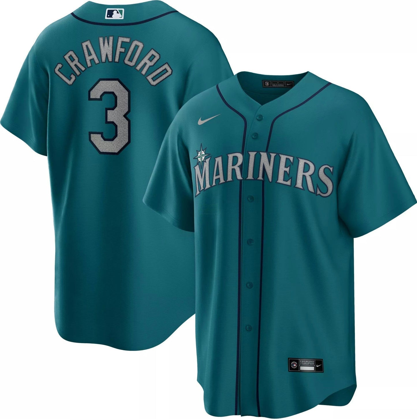 Camisa MLB Seattle Mariners Jersey – Água