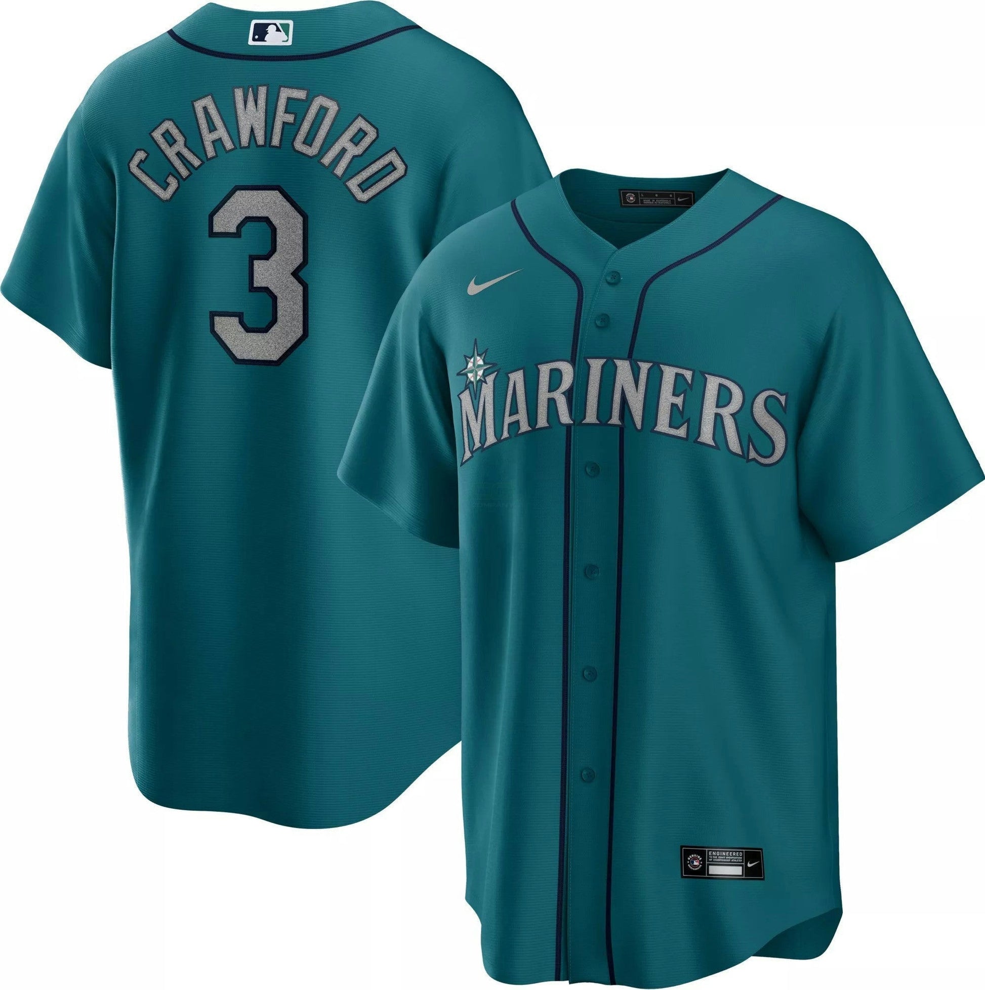 Camisa MLB Seattle Mariners Jersey – Água
