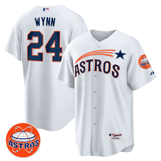 Camisa MLB Jimmy Wynn Houston White Jersey - Cool Base