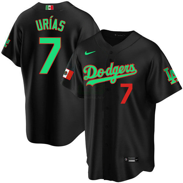 Camisa MLB Julio Urias Los Angeles Mexico Jersey