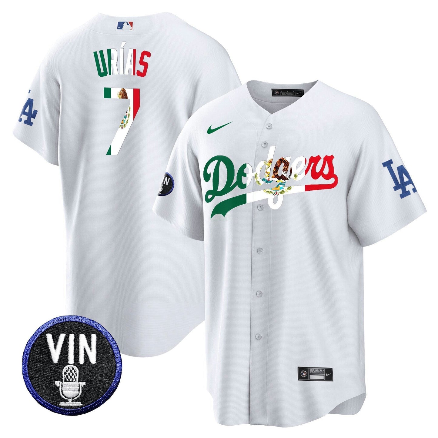 Camisa MLB Julio Urias Mexico Special Jersey