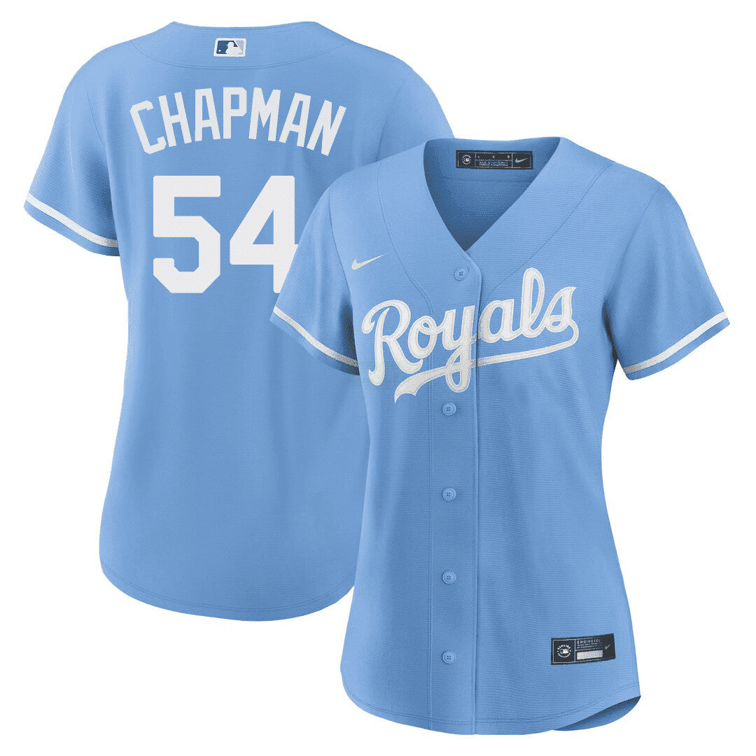 Camisa MLB Kansas City Light Blue Jersey