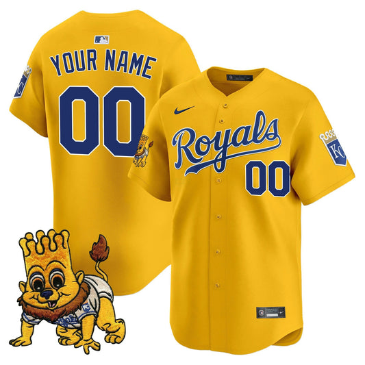 Camisa MLB Kansas City Sluggerrr Patch Vapor Premier Limited Jersey