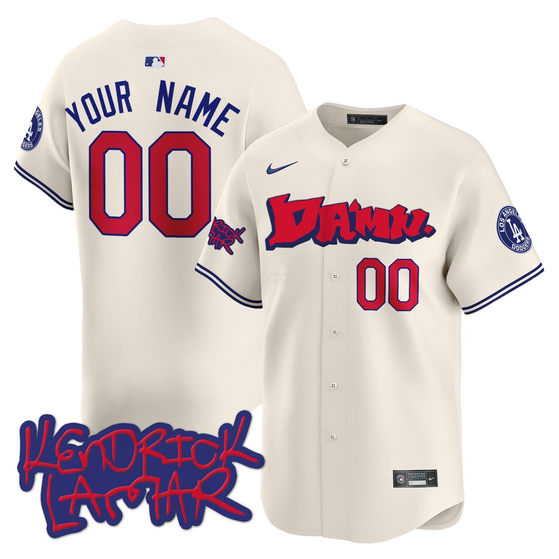 Camisa MLB Kendrick Lamar Vapor Premier Limited Jersey