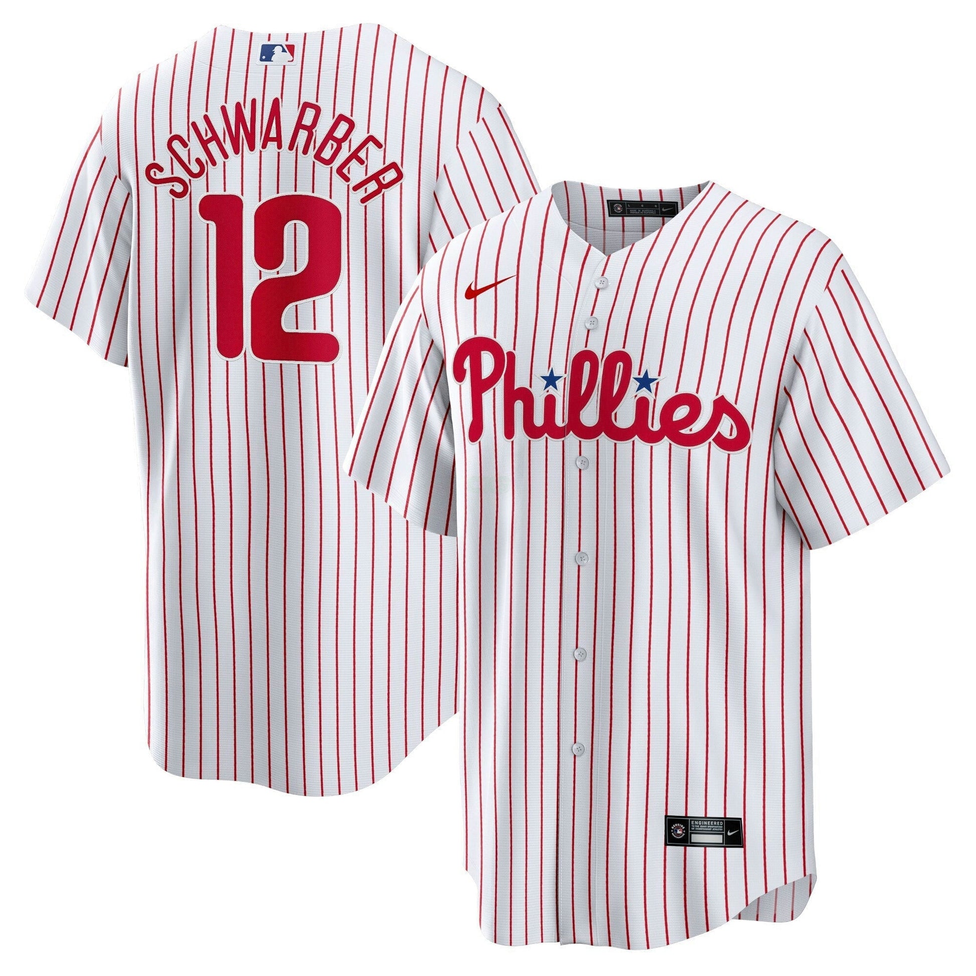 Camisa MLB Kyle Schwarber Philadelphia White Jersey - Kyle Schwarber