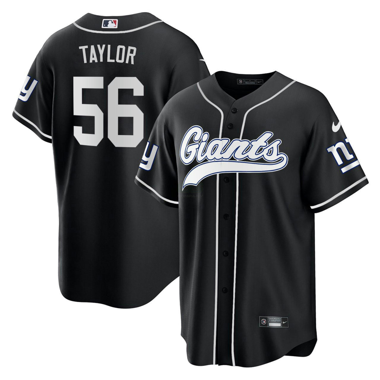 Camisa MLB Lawrence Taylor Cool Base Jersey - Laranja