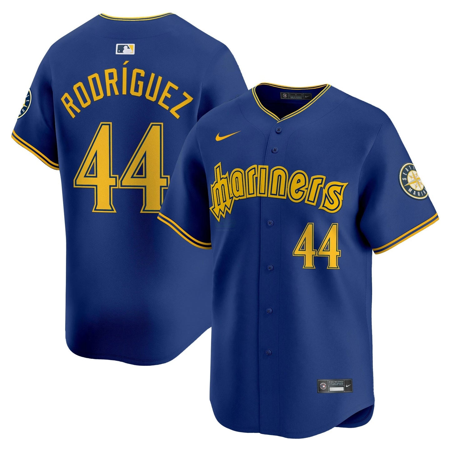 Camisa MLB Seattle Mariners Limited Jersey - Água