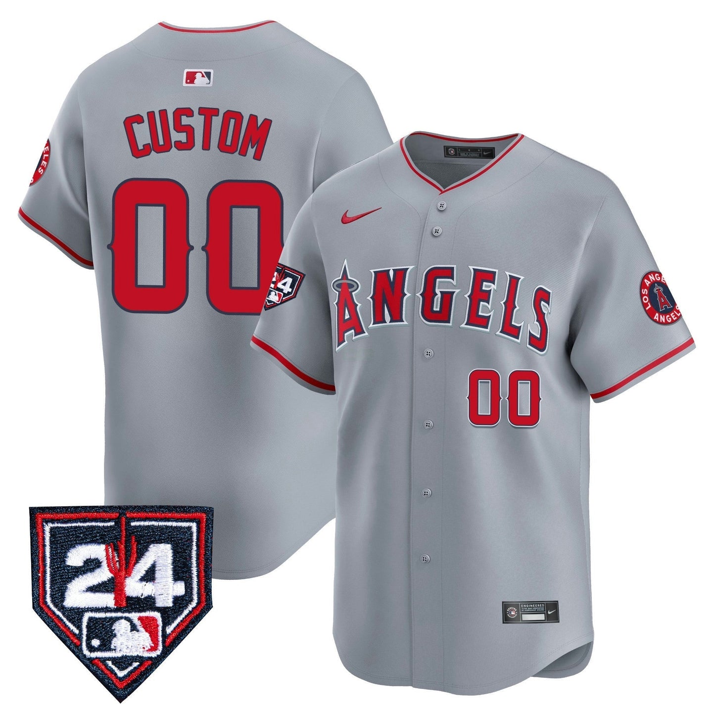 Camisa MLB Los Angeles 2024 Spring Training Patch Vapor Premier Limited Jersey