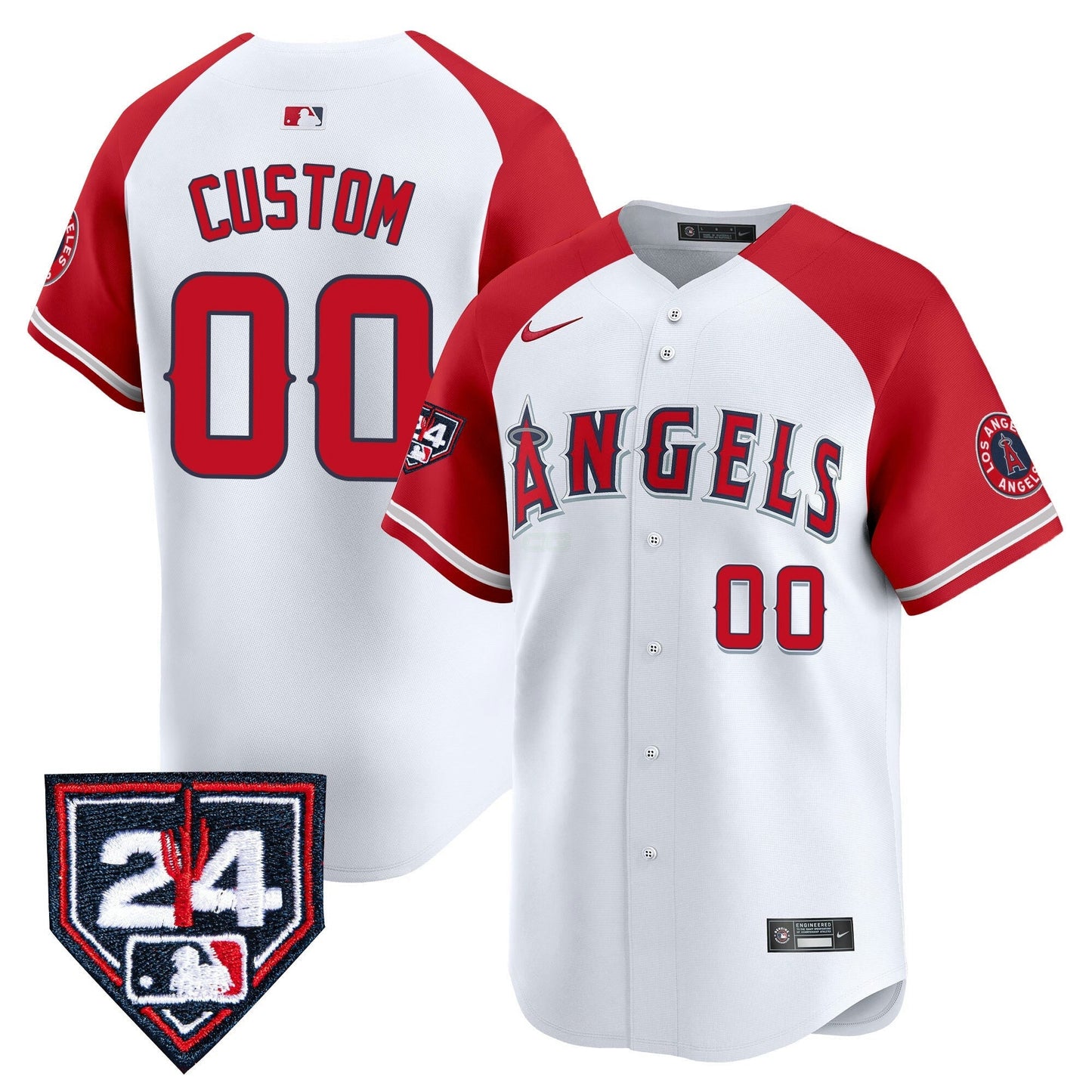 Camisa MLB Los Angeles 2024 Spring Training Patch Vapor Premier Limited Jersey