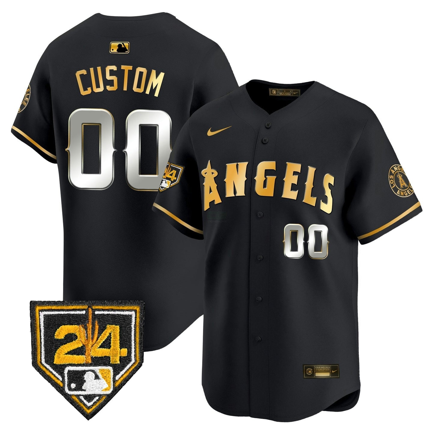 Camisa MLB Los Angeles 2024 Spring Training Patch Vapor Premier Limited Jersey