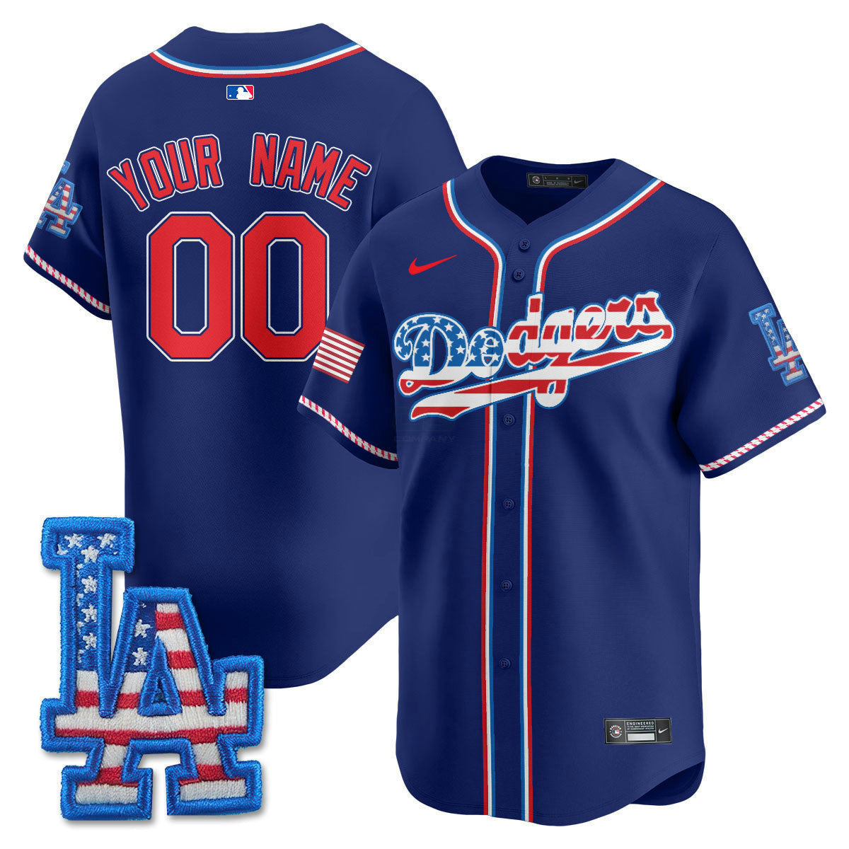 Camisa MLB Los Angeles 2025 Fourth of July Vapor Premier Limited Jersey