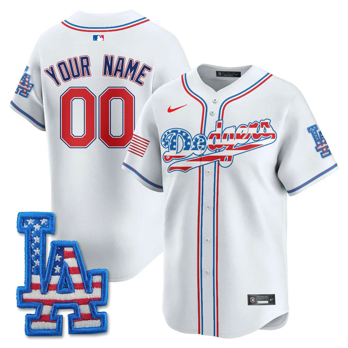 Camisa MLB Los Angeles 2025 Fourth of July Vapor Premier Limited Jersey