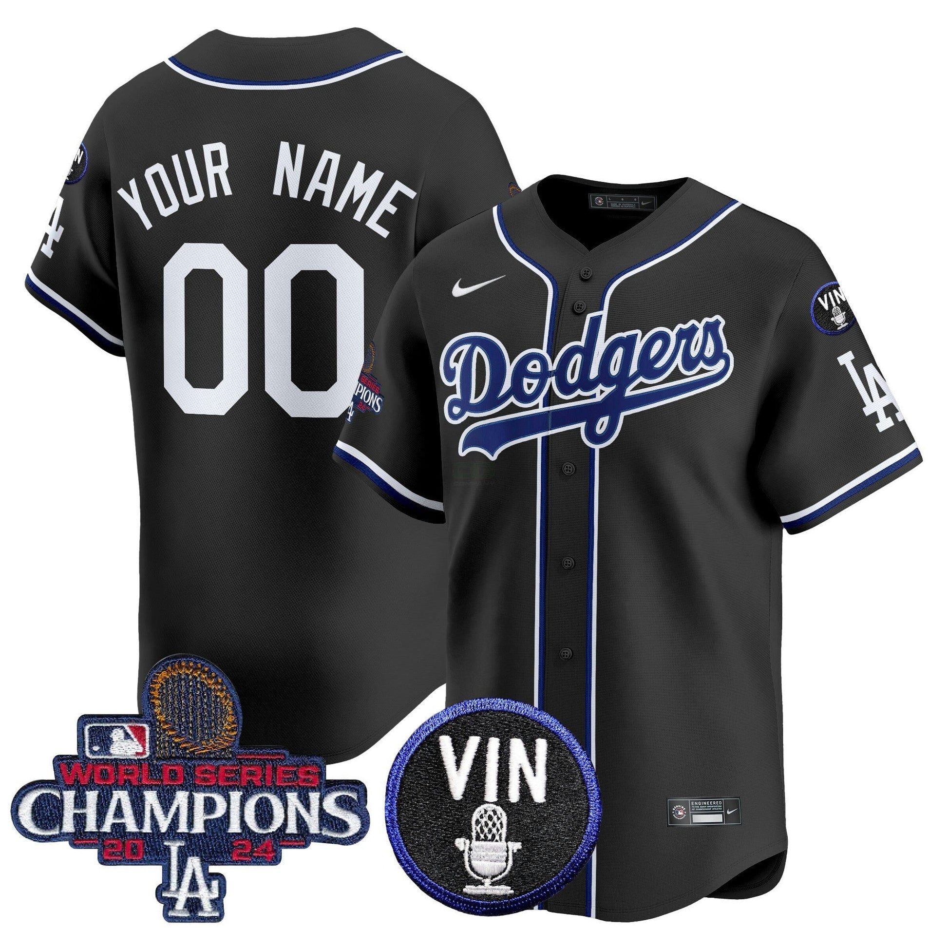 Camisa MLB Los Angeles 2025 Lights Out Vapor Premier Limited Jersey - Custom