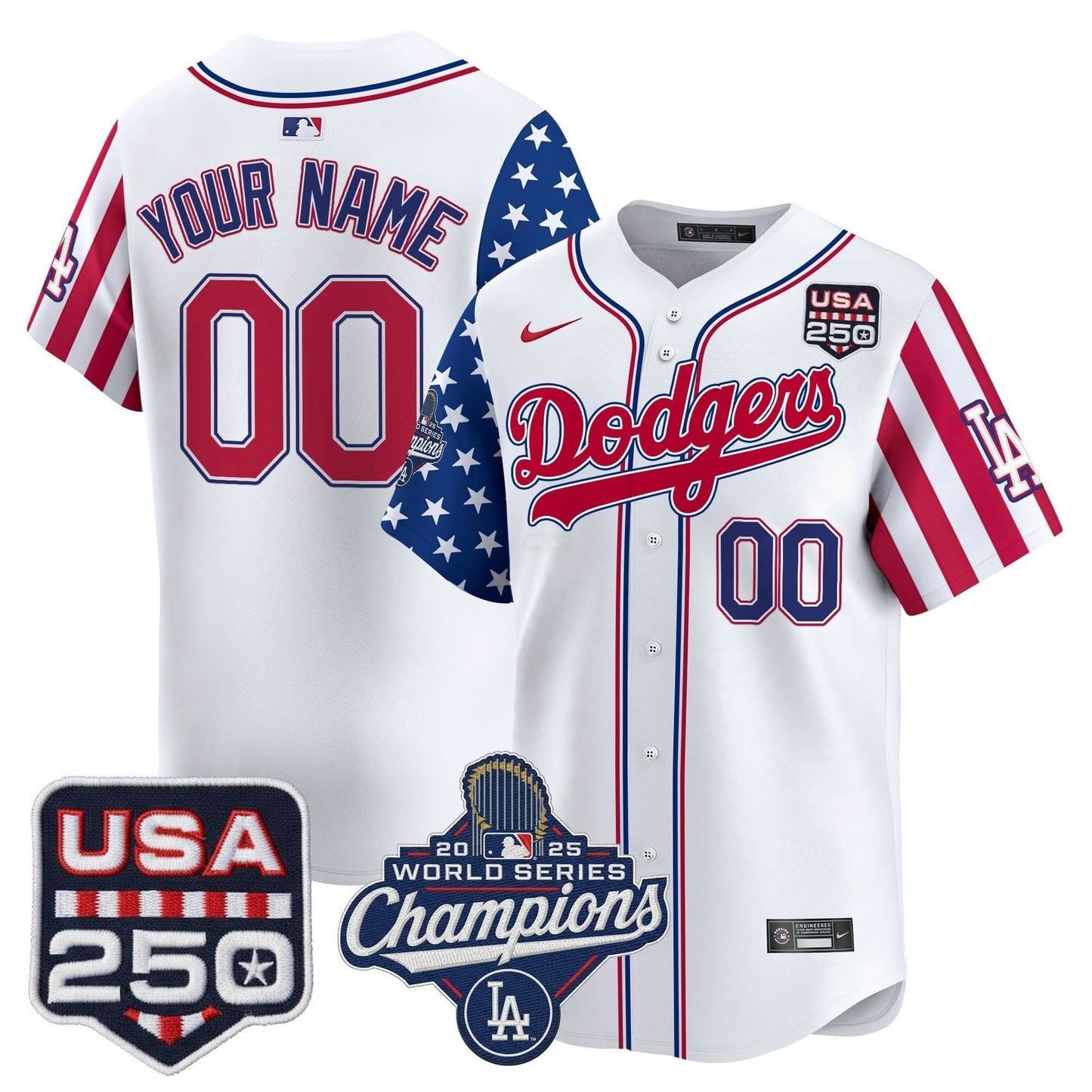 Camisa MLB Los Angeles “America250 Edition” Vapor Premier Limited Jersey V2