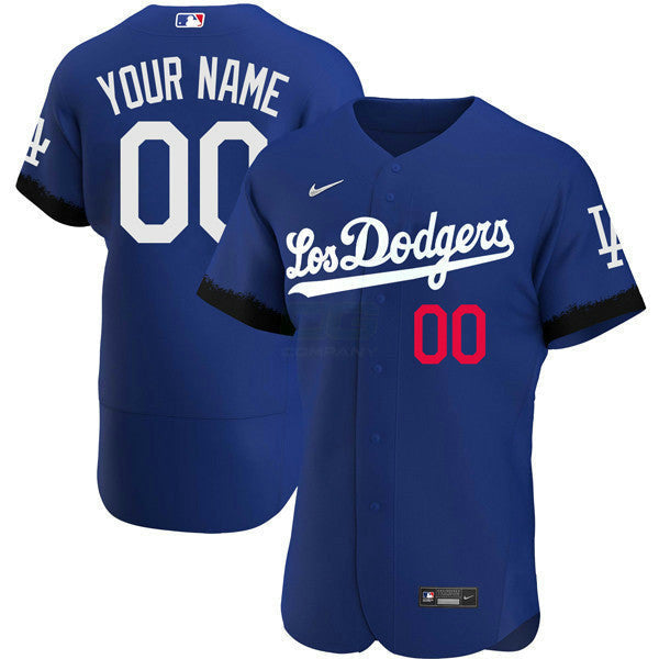 Camisa MLB Los Angeles Custom City Connect Jersey - Azul