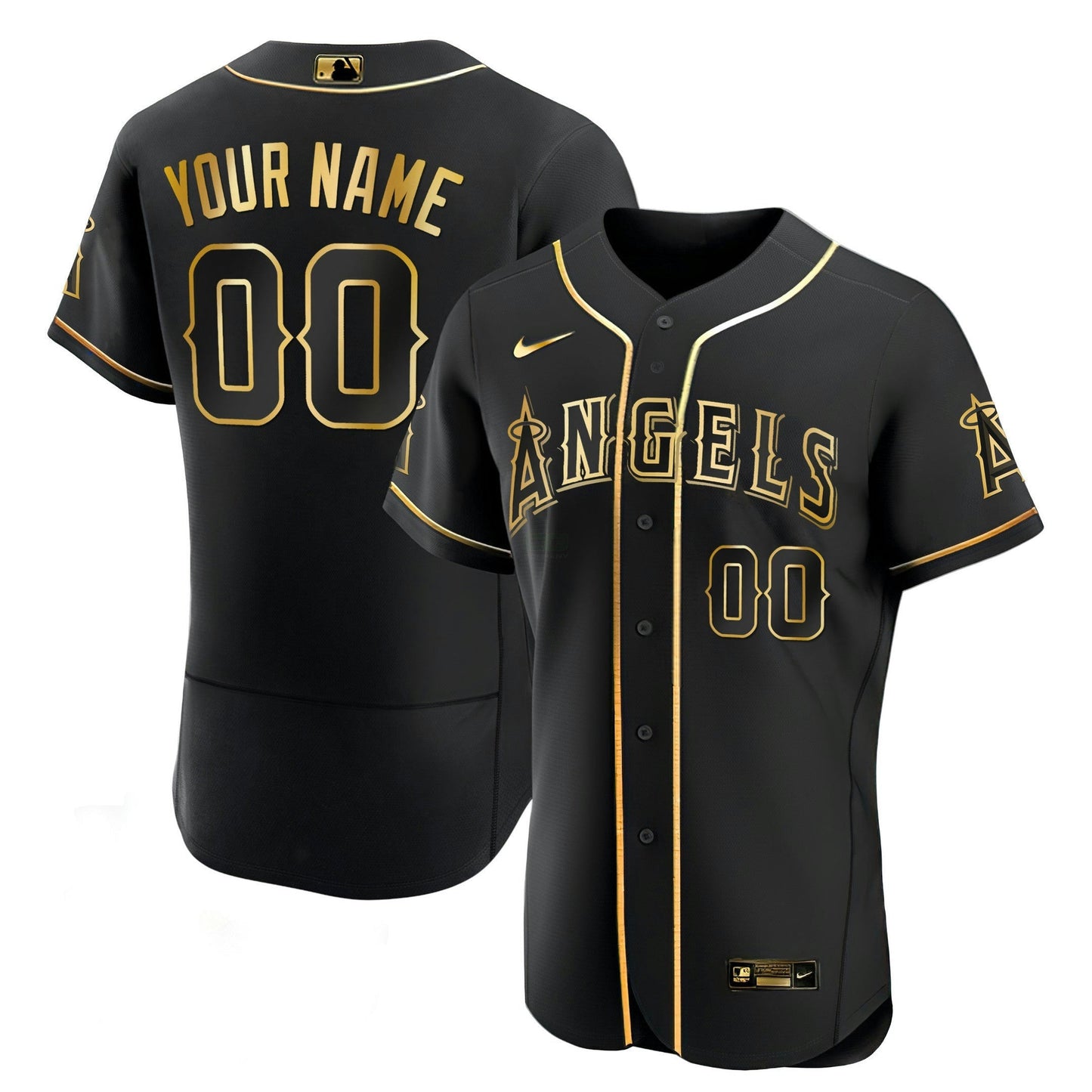 Camisa MLB Los Angeles Custom Name & Number Jersey