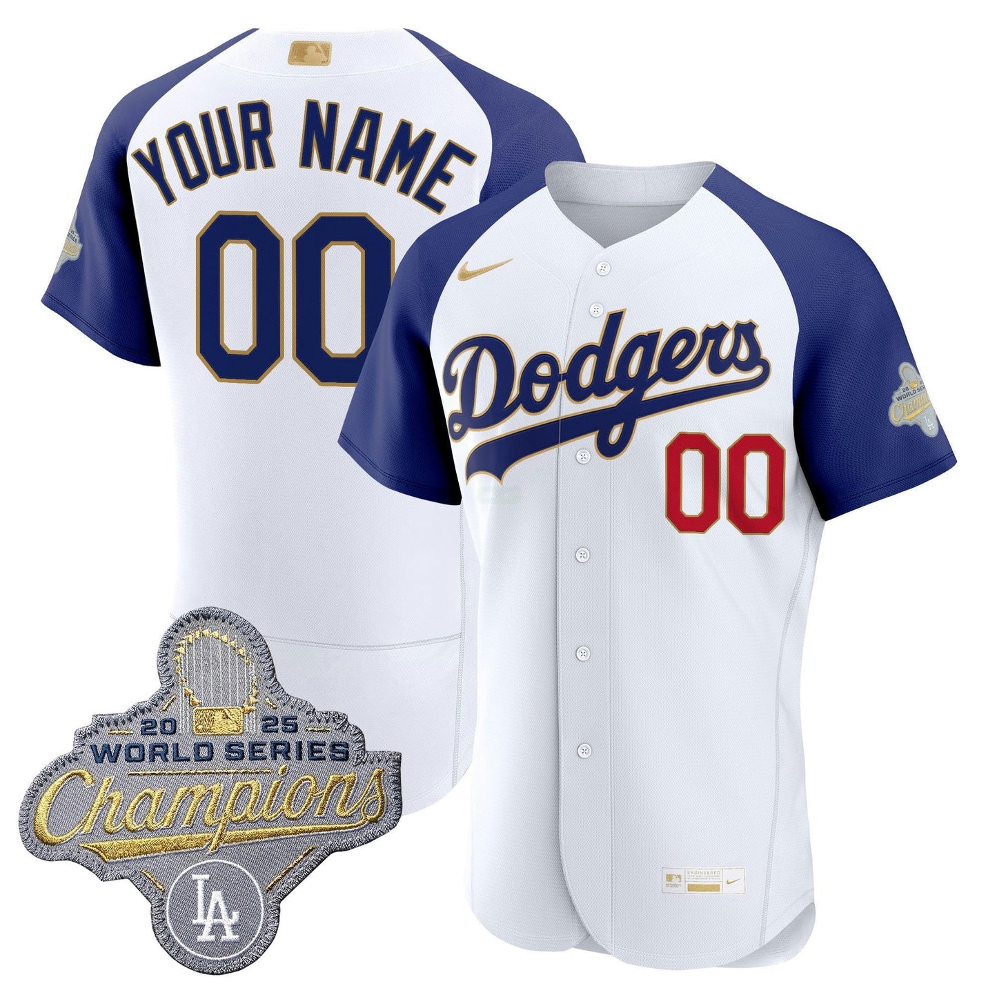Camisa MLB Los Angeles “Gold Collection” Premier Elite Jersey