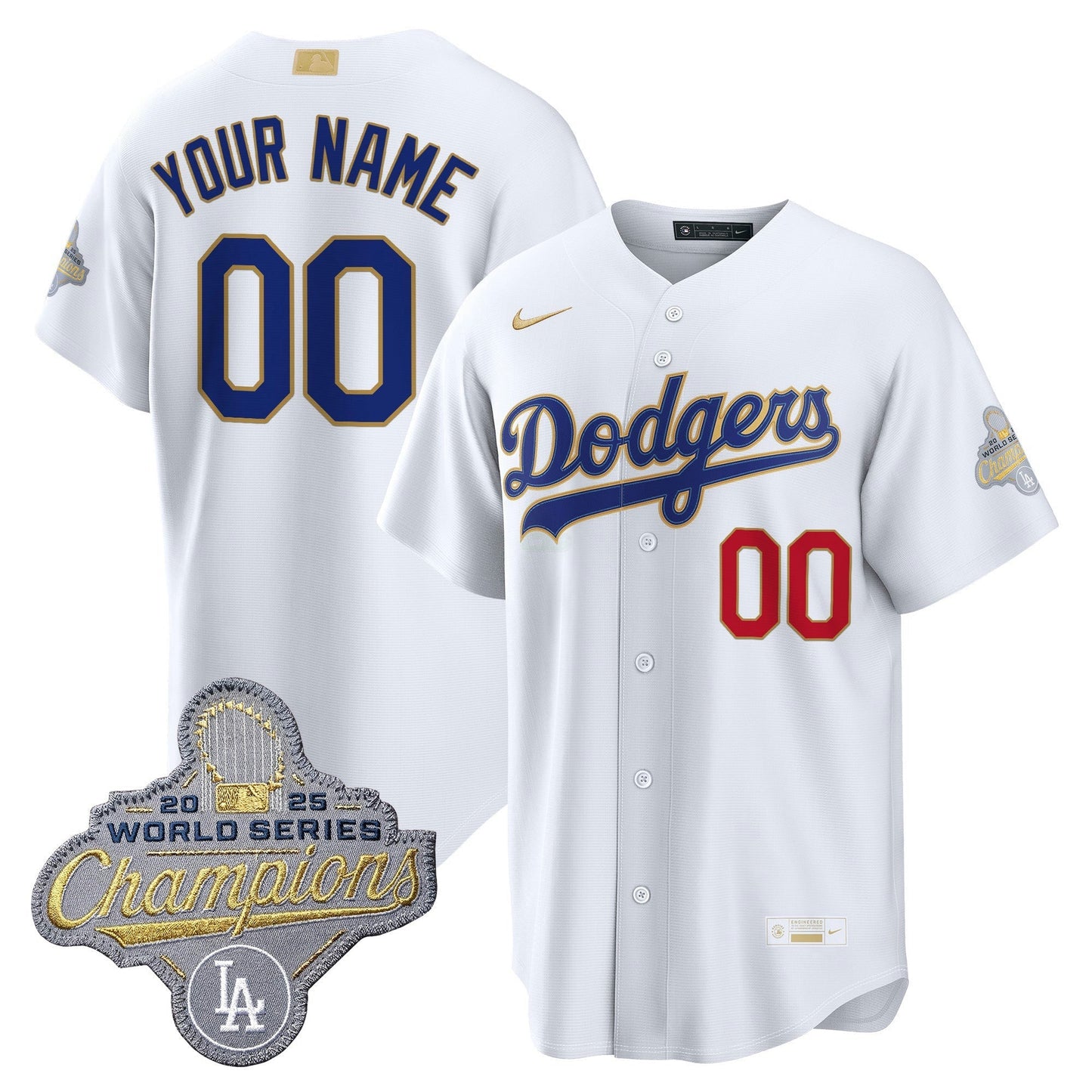 Camisa MLB Los Angeles “Gold Collection” Premier Limited Jersey