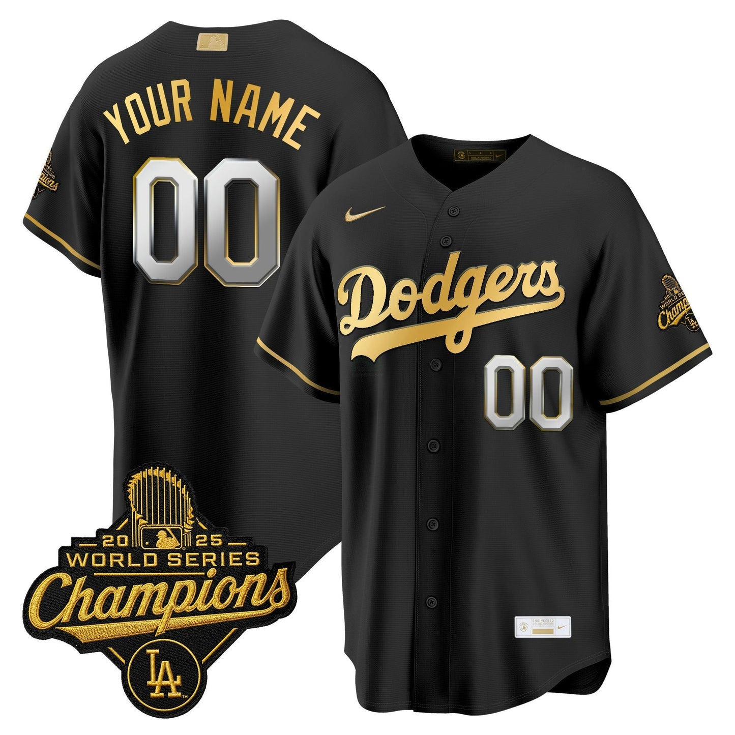 Camisa MLB Los Angeles “Gold Collection” Premier Limited Jersey