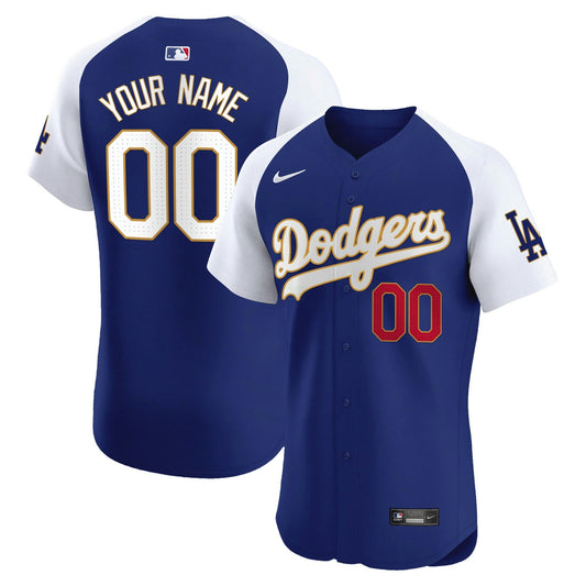 Camisa MLB Los Angeles Gold Trim Premier Elite Jersey