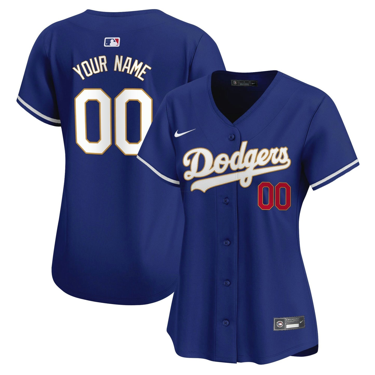Camisa MLB Los Angeles Gold Trim Vapor Premier Limited Jersey